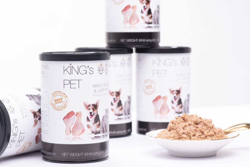 Pate chó mèo King’s Pet – Bùng nổ Combo dinh dưỡng tươi ngon giao tận nơi mùa dịch