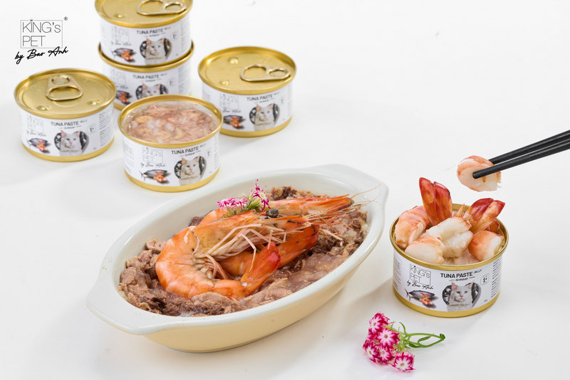 Review pate Bảo Anh topping tôm