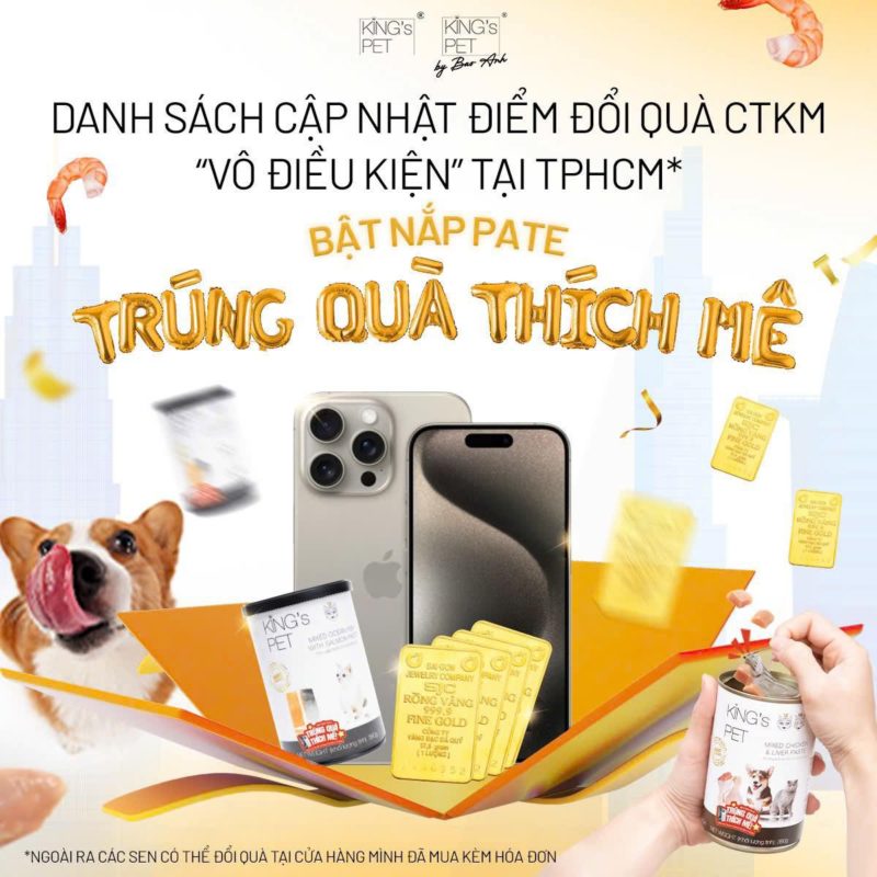 Cập nhật danh sách các điểm đổi thưởng chương trình mởn nắp trúng quà