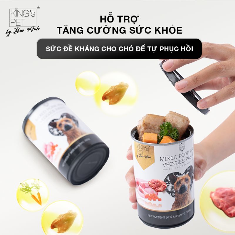 Thức ăn thơm ngon cho thú cưng