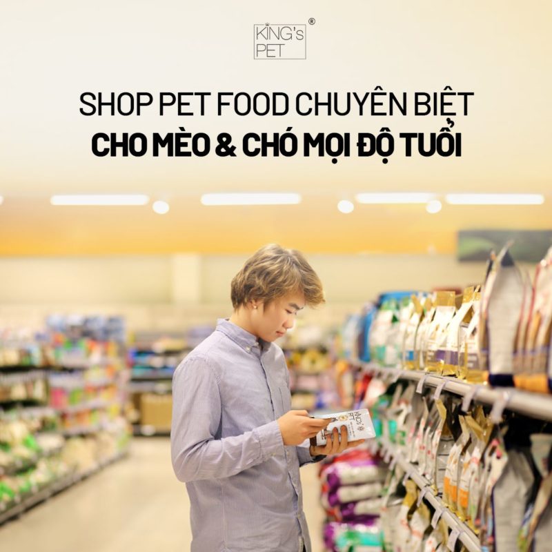 Shop Pet Food Chuyên Biệt Cho Mèo & Chó Mọi Độ Tuổi