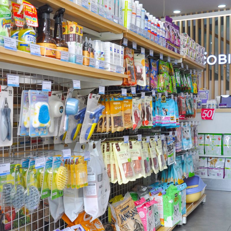 Các shop thú cưng gần đây.