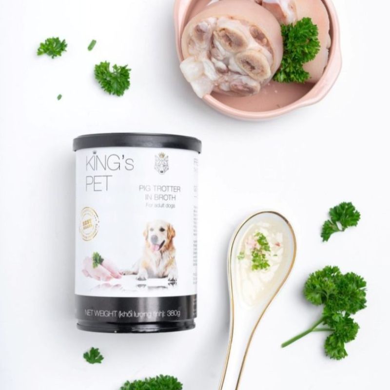 Bánh thưởng giò heo thơm ngon tròn dinh dưỡng.