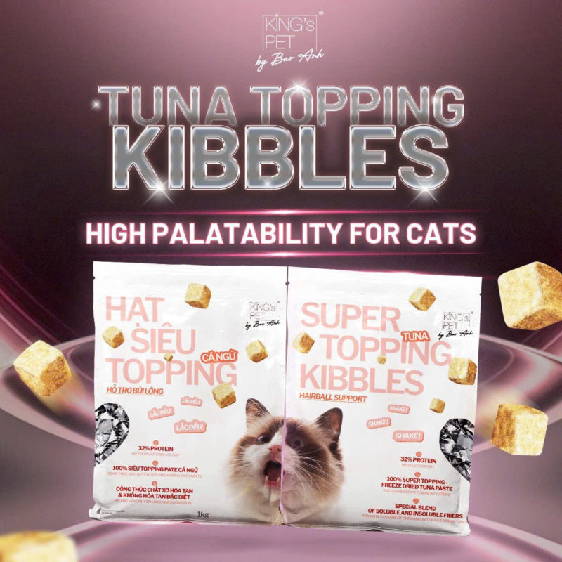 Real Tuna Paste Super Topping Kibble