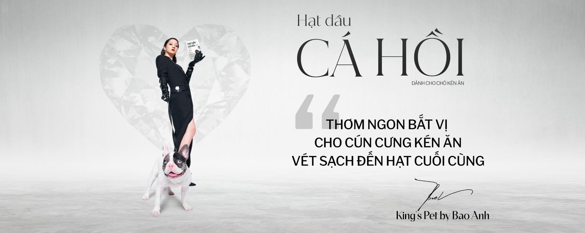 Hạt Dầu Cá Hồi King's Pet by Bao Anh