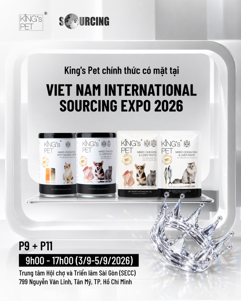 King’s Pet Sẽ Góp Mặt Tại Vietnam International Sourcing Expo 2026